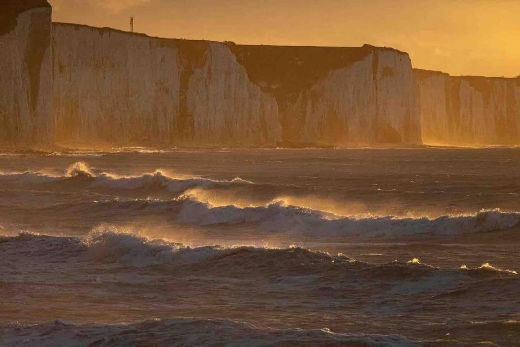 Pleine Face Mer Et Plage Ault Luaran gambar